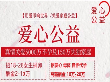 什邡捐卵助孕生子 爱心志愿者招募